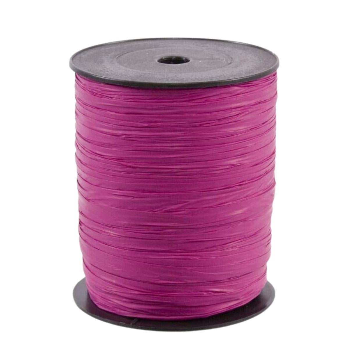 Rocchetto di nastro ciclamino opaco da 50 m (kit da 3)