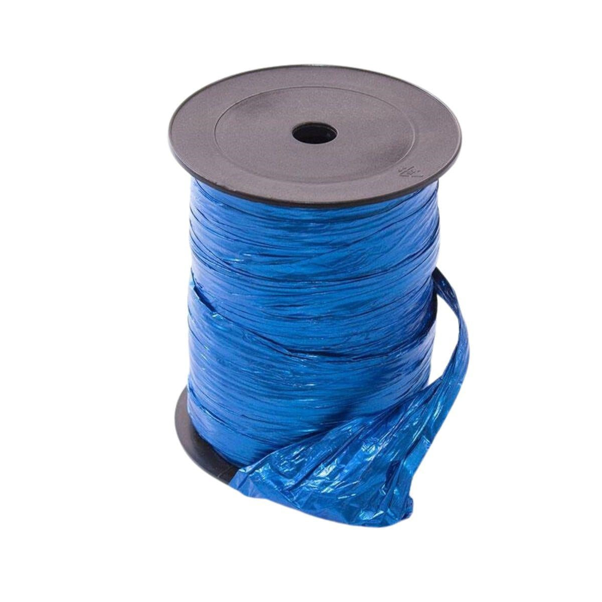 Rocchetto di nastro blu lucido, 50 m (kit da 3)