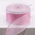Nastro in organza animato rosa, 38 mm x 20 m (kit da 3)