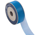 Nastro animato in organza blu, 4 cm x 50 m (kit da 3)