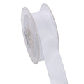 Rocchetto di nastro in organza bianco, 4x25 m (kit da 3)