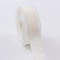Rocchetto di nastro in organza crema, 4x25 mt (kit da 3)