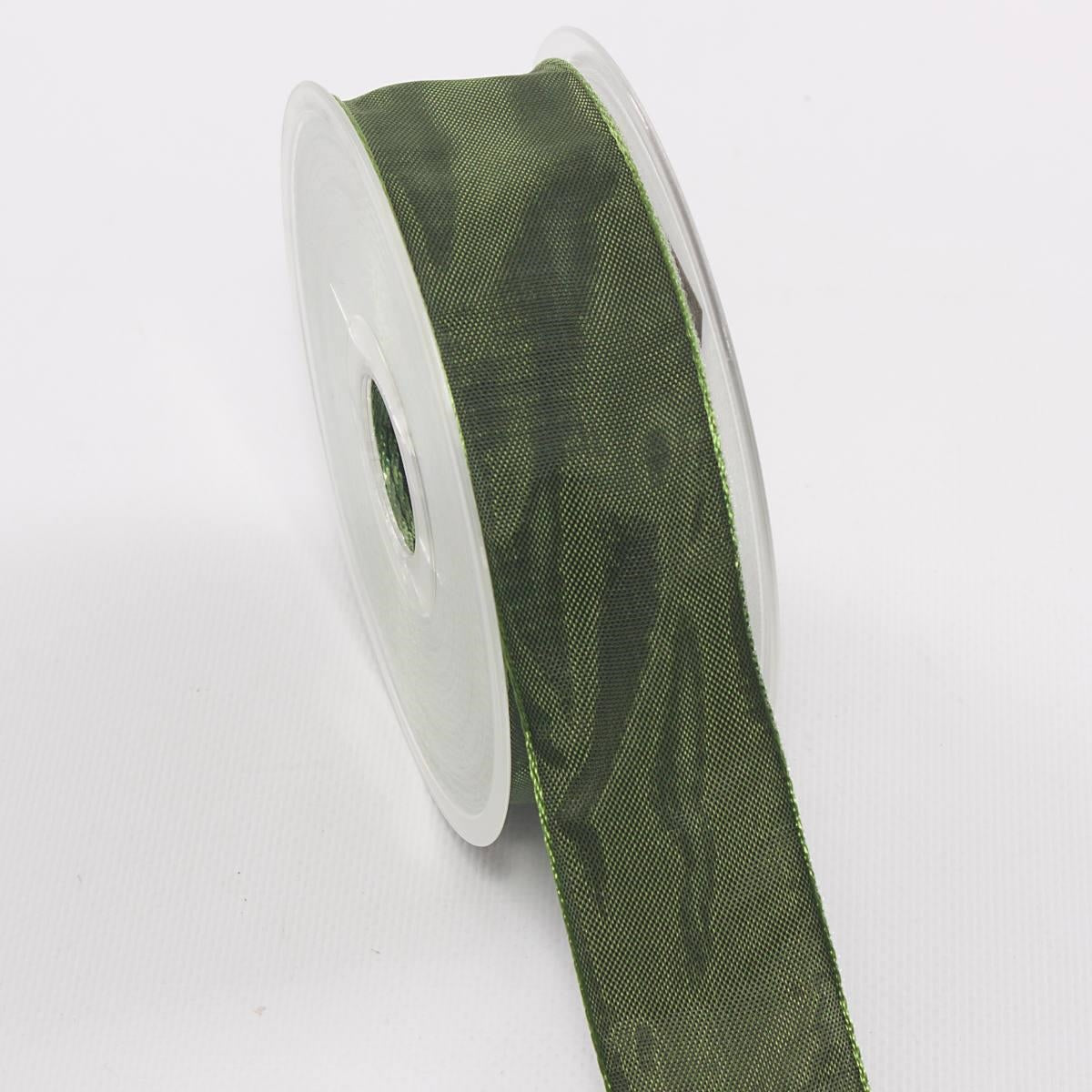 Rocchetto di nastro verde, 4 cm x 25 mt (kit da 3)