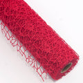 Rotolo di tessuto a rete rosso, 48x4,5 mt (kit da 5)
