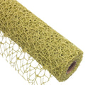Rotolo di tessuto a rete oceania verde mela, 48 cm x 4,5 mt (kit da 5)