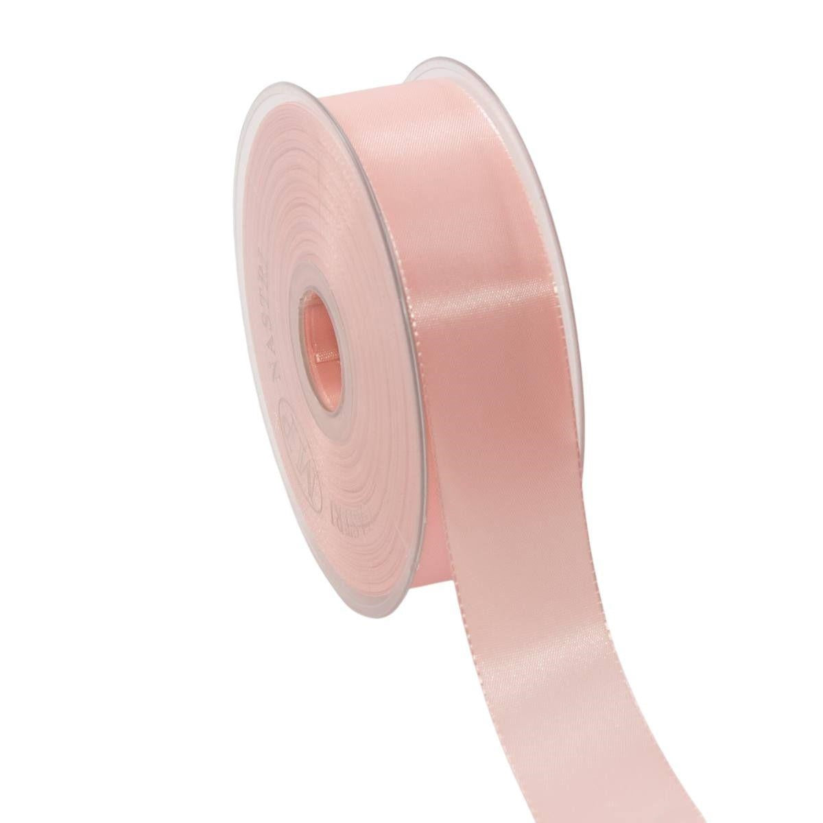 Nastro in taffetà rosa, 4 cm x 50 mt (kit da 3)