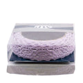 Rocchetto di merletto adesivo viola, 1,8x1,5 mt (kit da 10)