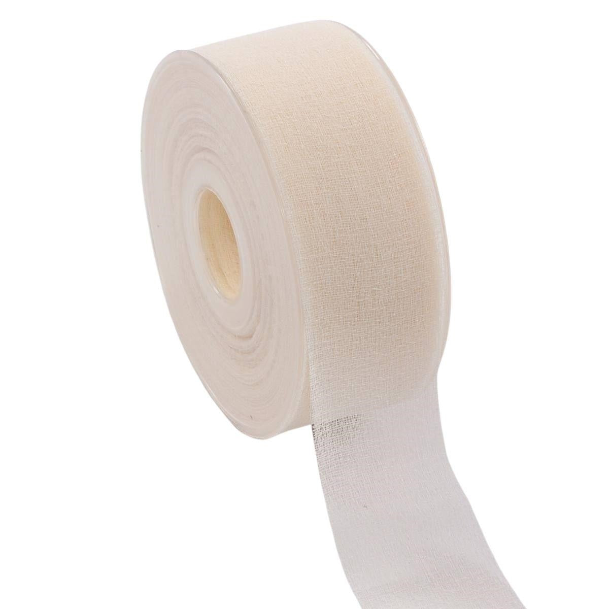 Nastro Delicate crema, 40 mm x 25 mt (kit da 3)