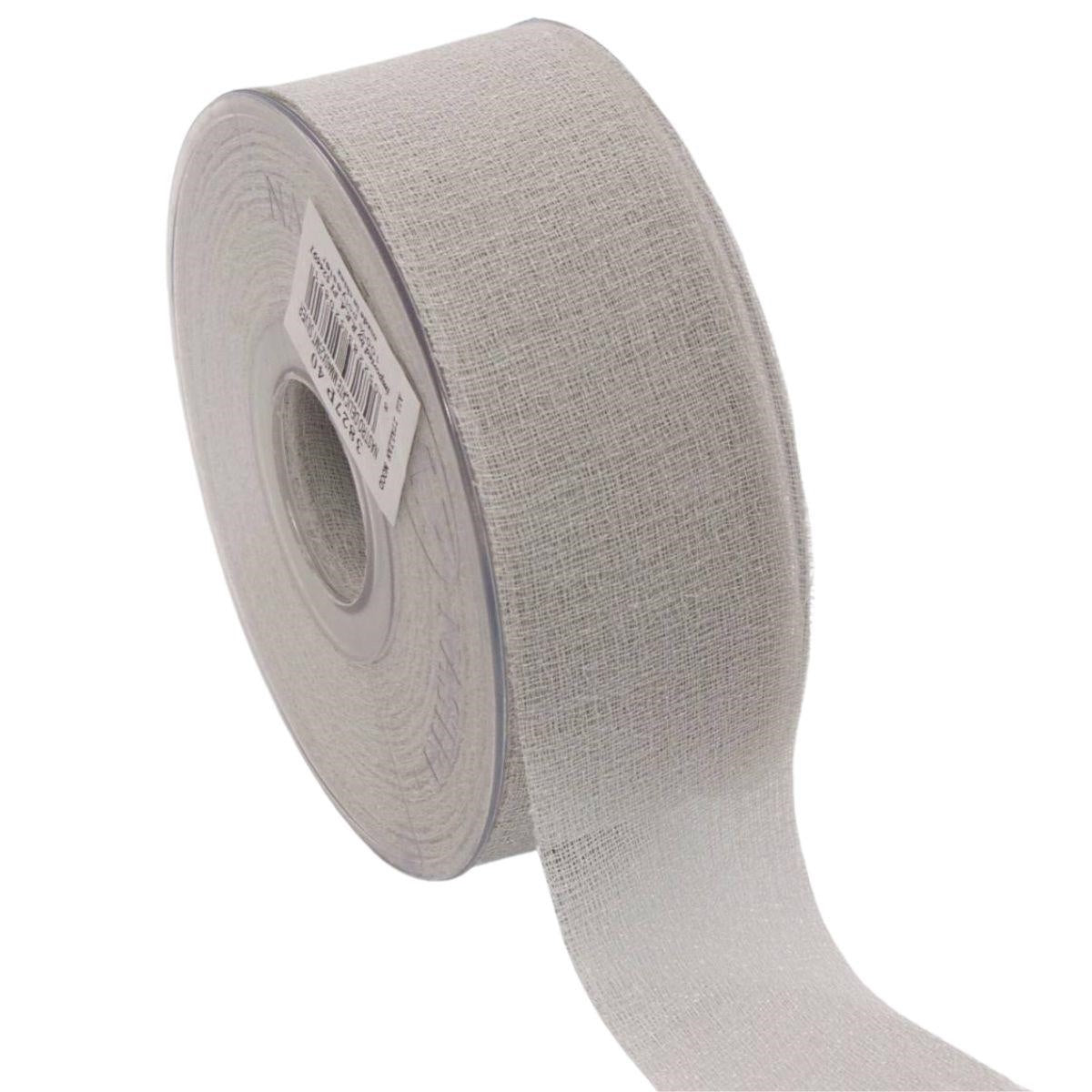 Nastro argentato Delicate, 4 cm x 25 m (kit da 3)