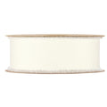 Rocchetto di nastro bianco pigalle effetto seta, 3,5 cm x 10 m