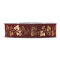 Nastro bordeaux Wine, 25 mm x 10 m (kit da 3)