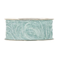 Rocchetto di nastro in organza color tiffany, 4 cm x 10 m (kit da 3)