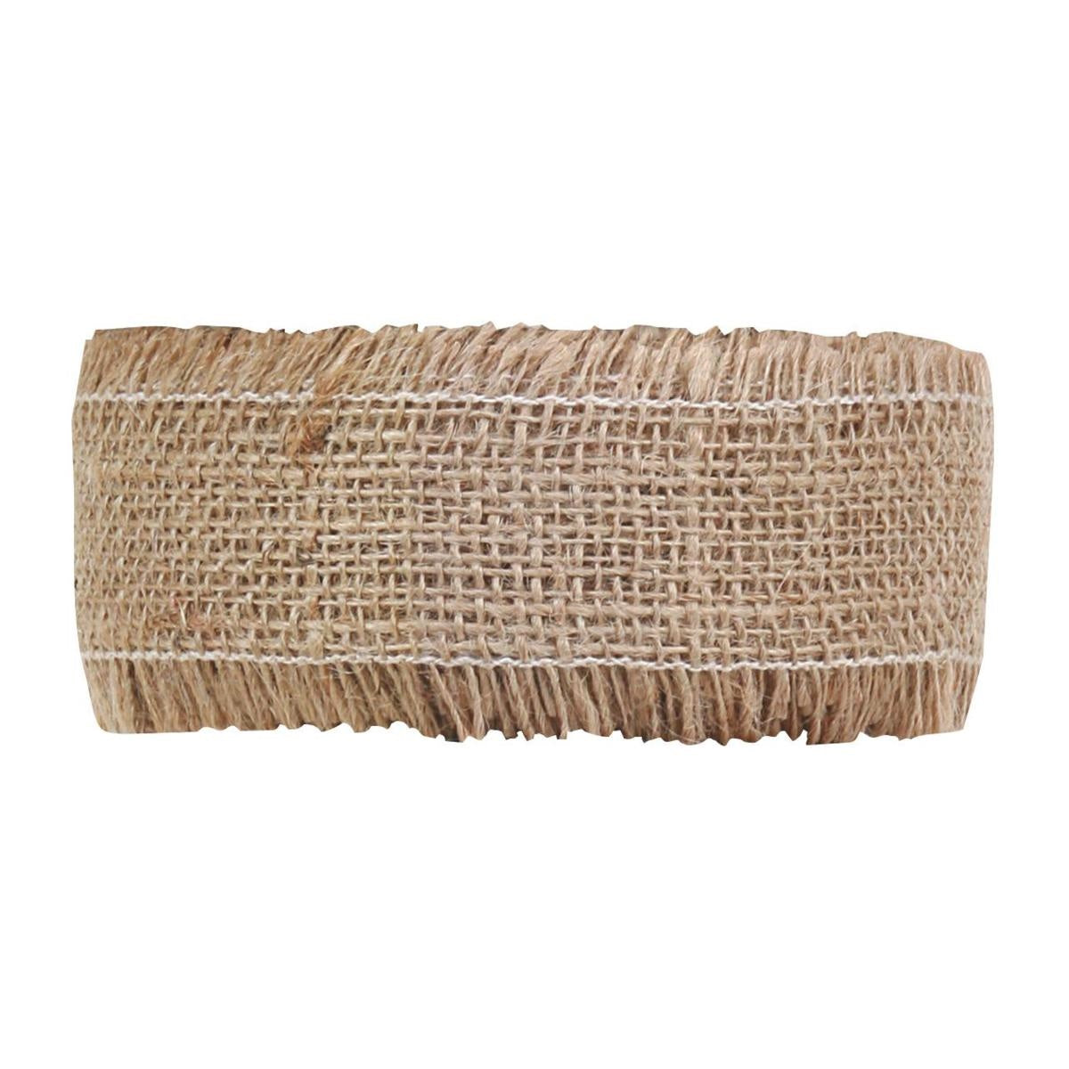 Nastro in juta naturale, 50 mm x 20 m (kit da 3)