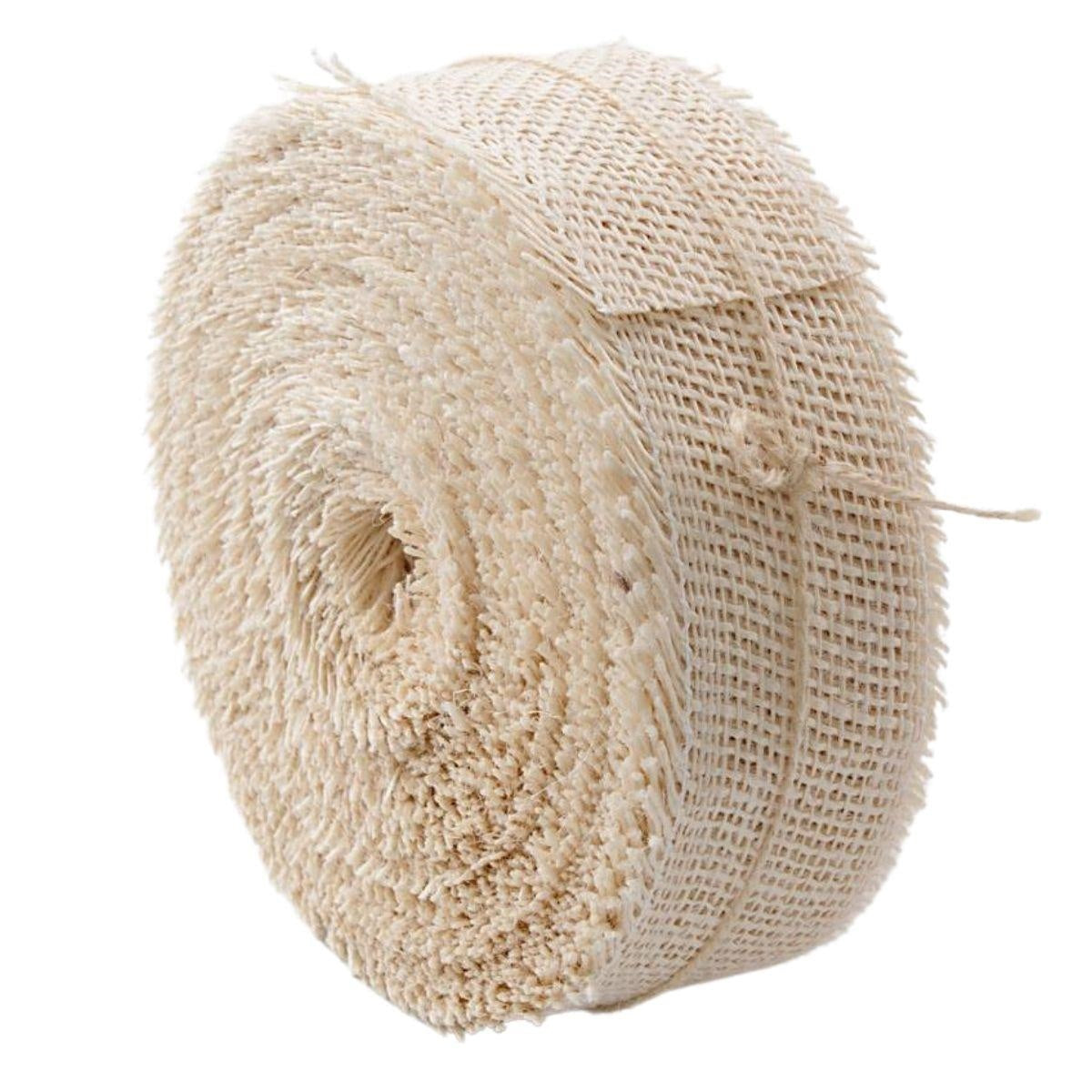 Nastro di juta bianco, 50 cm x 20 m (kit da 3)