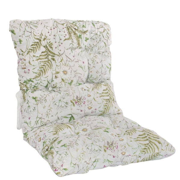 Cuscino stampa floreale, 50x115 cm