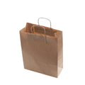 Shopper di carta avana, 24x31 cm, confezione da 25