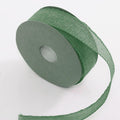 Nastro animato verde oliva arabica in rondella, 38 mm x 15 mt (kit da 3)