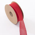 Nastro animato rosso arabica in rondella, 38 mm x 15 mt (kit da 3)