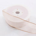 Rocchetto di nastro in superorganza beige, 20 mt (kit da 3)