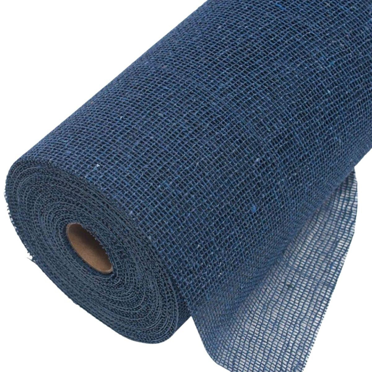 Bobina blu in juta, 50 cm x 10,9 m