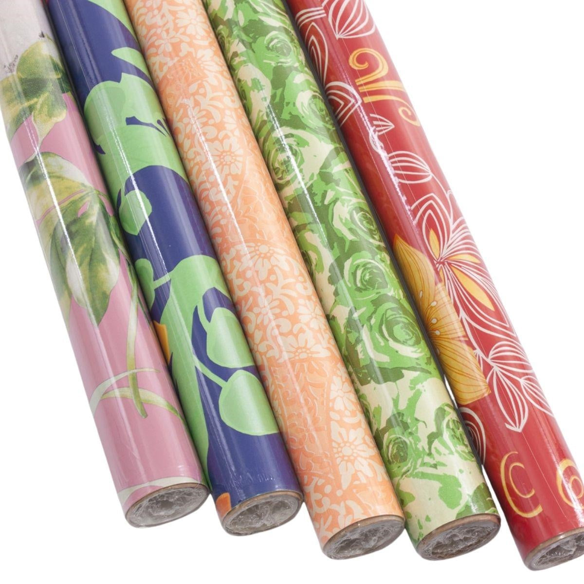 Carta regalo in rotoli, colori assortiti, 70 cm x 2 m (kit da 10)