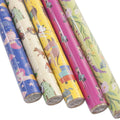 Rotolo di carta regalo in colori assortiti, 70 cm x 2 mt (kit da 10)