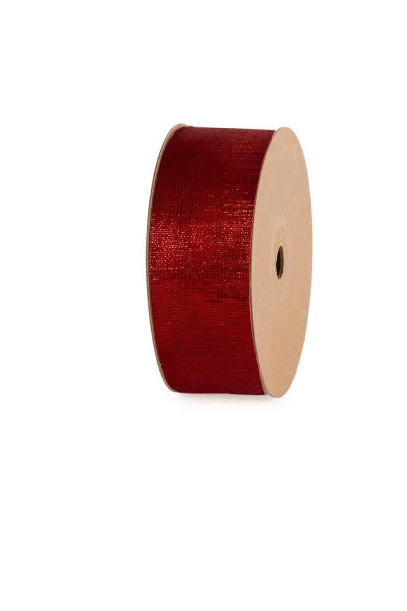 Nastro animato rosso scuro, 38 mm x 10 mt (kit da 3)