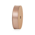 Nastro in satin rosa cipria, 25 mm x 50 mt (kit da 5)