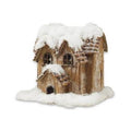 Decorazione natalizia casetta innevata