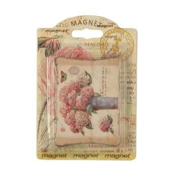 Decorazione a calamita con fiori, 6x8 cm (kit da 10)