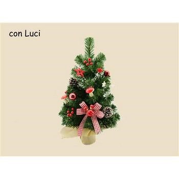 Deco natalizia albero con luci