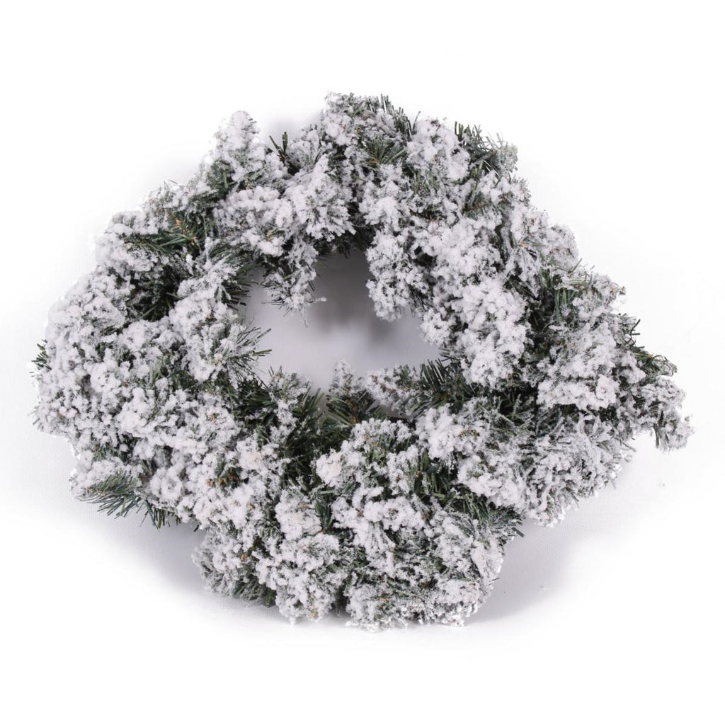 Decorazione natalizia corona con luci, Ø40x15 cm (kit da 3)