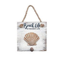 Decorazione da appendere a conchiglia (kit da 10)