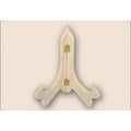 Espositore per piatti in legno di balsa (kit da 10)