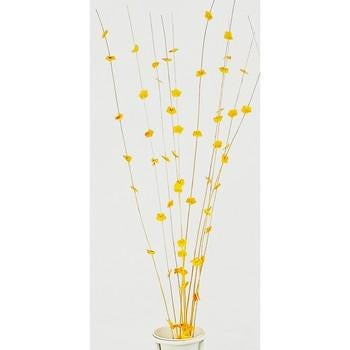 Mazzo di fiorellini gialli, 90 cm (kit da 10)