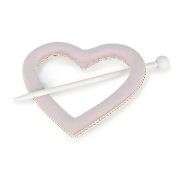 Fermatenda a cuore rosa (kit da 10)