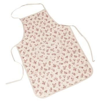 Grembiule da cucina con roselline rosa (kit da 3)