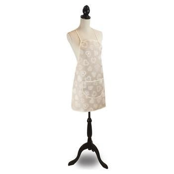 Grembiule collezione Romantic Chic in tessuto resinato (kit da 3)