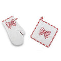 Guantone e presina collezione Fiocco Rosso (kit da 5)