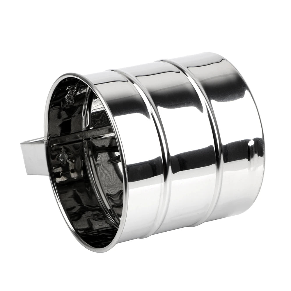 Setaccio spargizucchero in acciaio inox per dolci – dettaglio 3