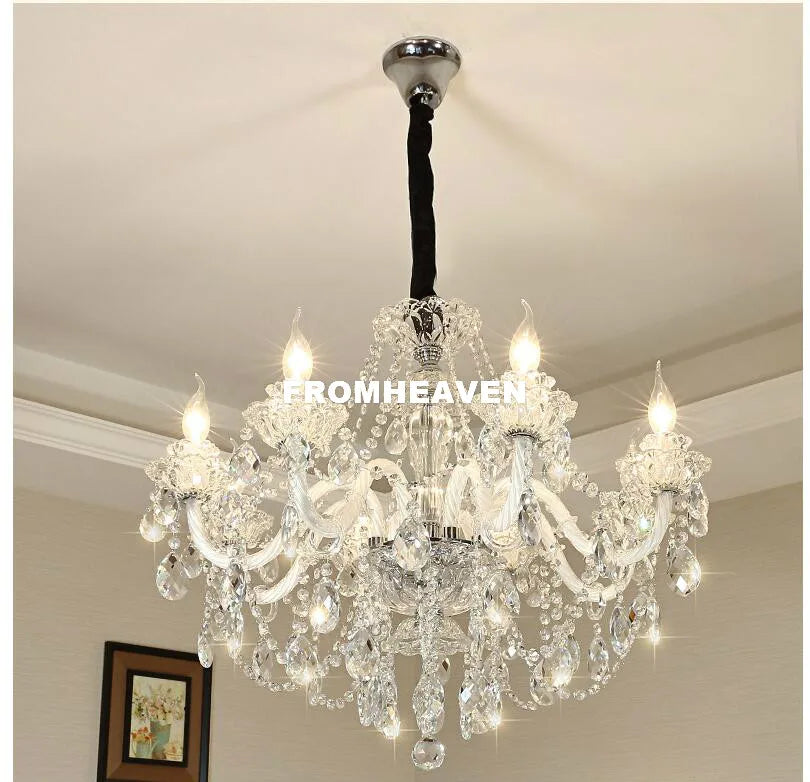 Lampadario in cristallo, da 3 a 10 luci o applique – dettaglio 4