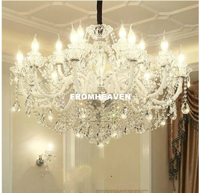 Lampadario in cristallo, da 3 a 10 luci o applique – dettaglio 1