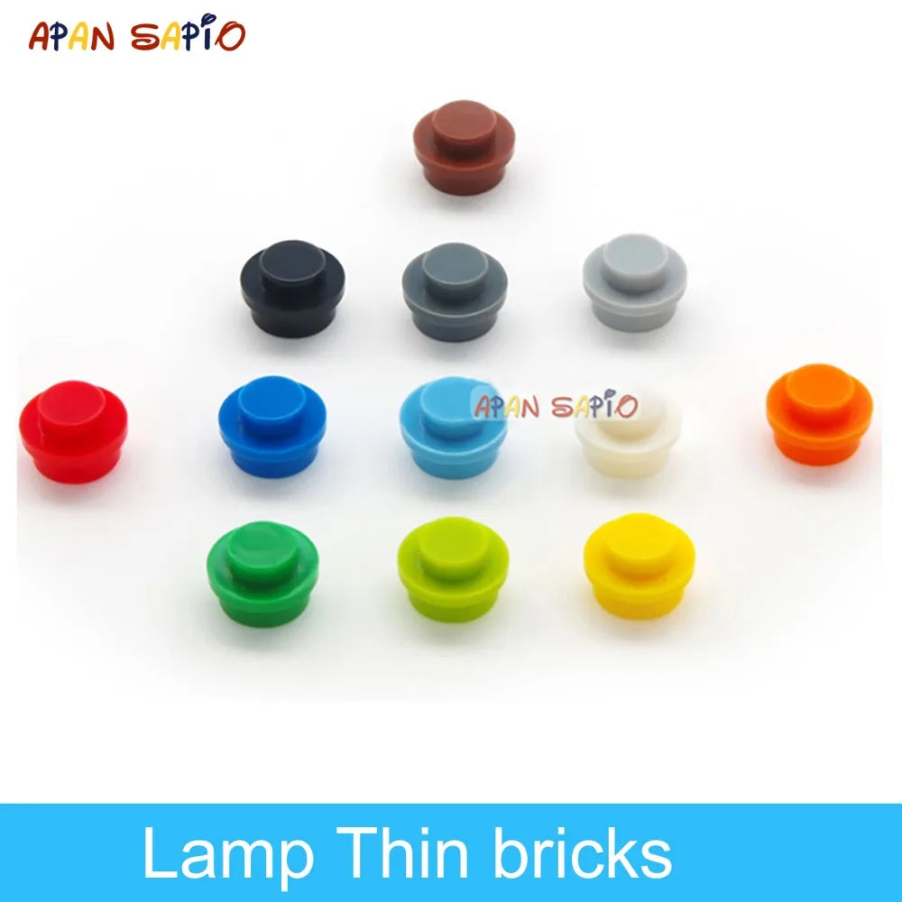 600 pz FAI DA TE Blocchi di Costruzione Figure Sottili Mattoni Lampada 12 Colori Educativi Formato Creativo Compatibile Con 4037 Giocattoli per I Bambini