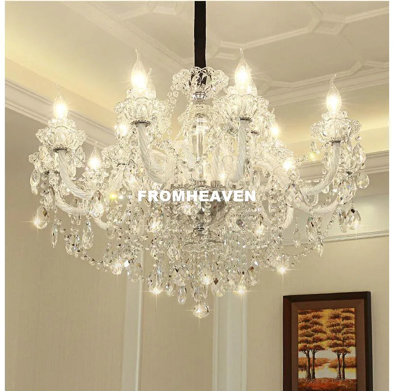 Lampadario in cristallo, da 3 a 10 luci o applique – dettaglio 3