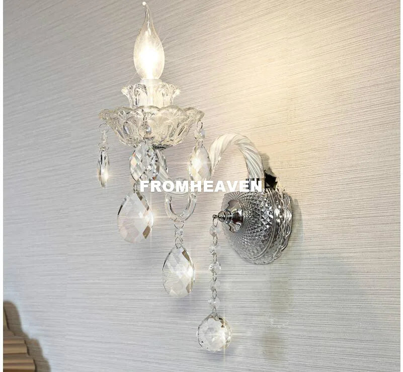 Lampadario in cristallo, da 3 a 10 luci o applique – dettaglio 7