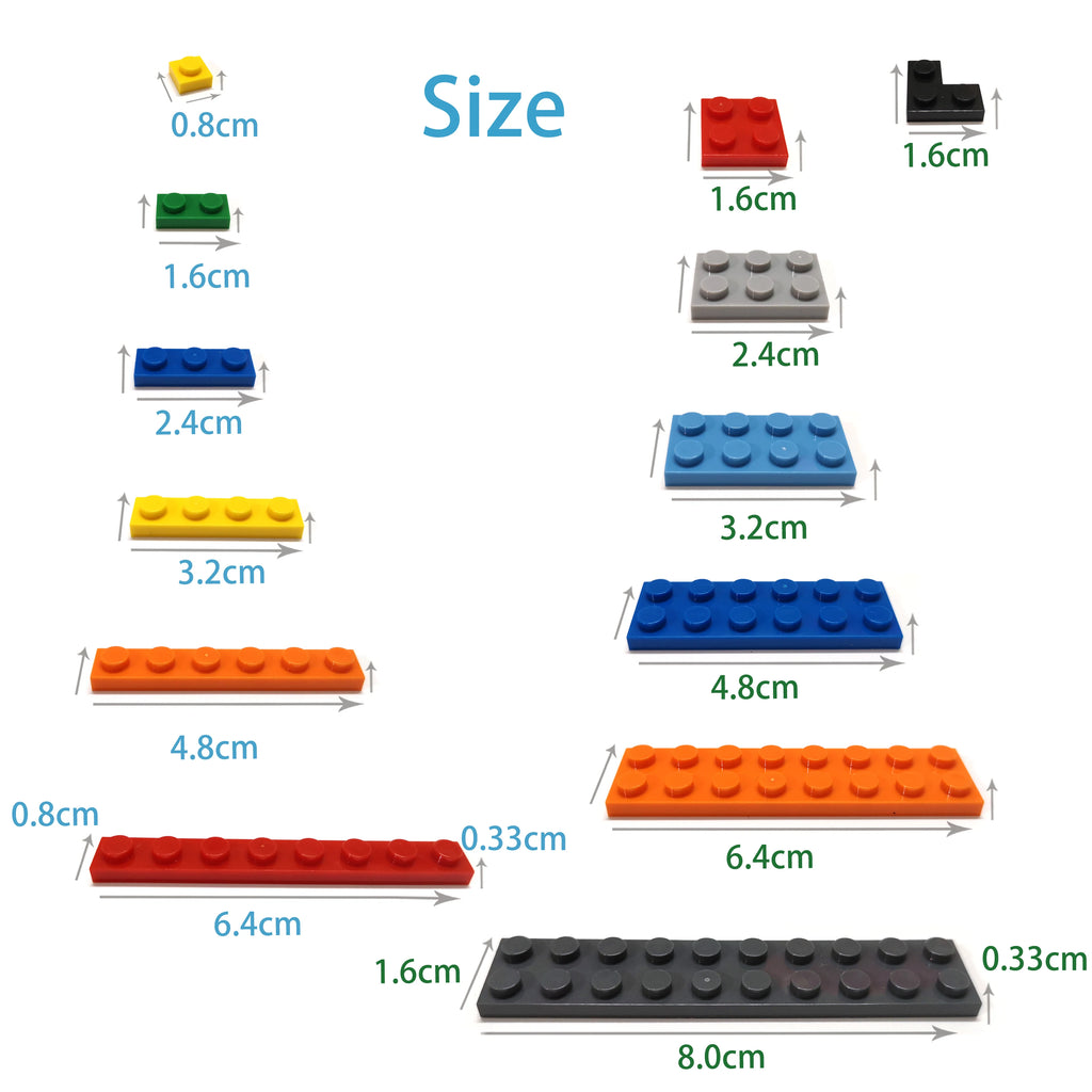 600 pz FAI DA TE Blocchi di Costruzione Figure Sottili Mattoni Lampada 12 Colori Educativi Formato Creativo Compatibile Con 4037 Giocattoli per I Bambini