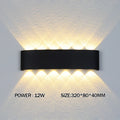 Applique LED da parete IP65 per interni ed esterni, 4-12W – dettaglio 16