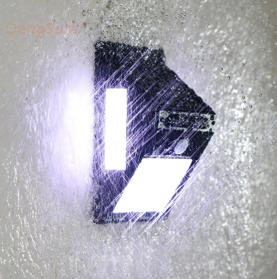 Lampada solare da esterno con sensore di movimento, 100 LED – dettaglio 3