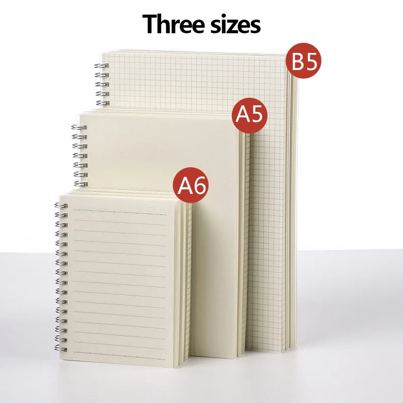 Quaderno a spirale A5, A6 e B5, pagine a righe o puntinate – foto 5