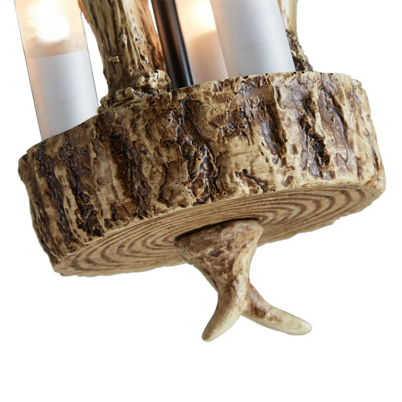 Lampada a sospensione rustica a 3 luci E14, 30 cm – dettaglio 5